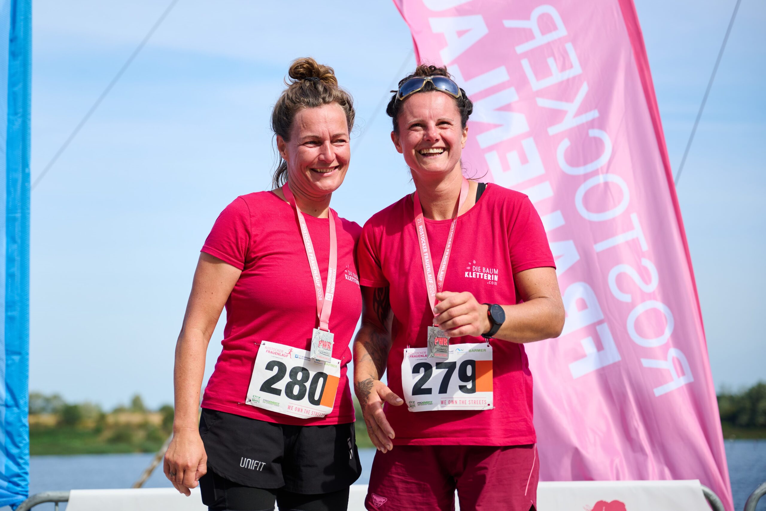 Start für den Frauenlauf 2025…