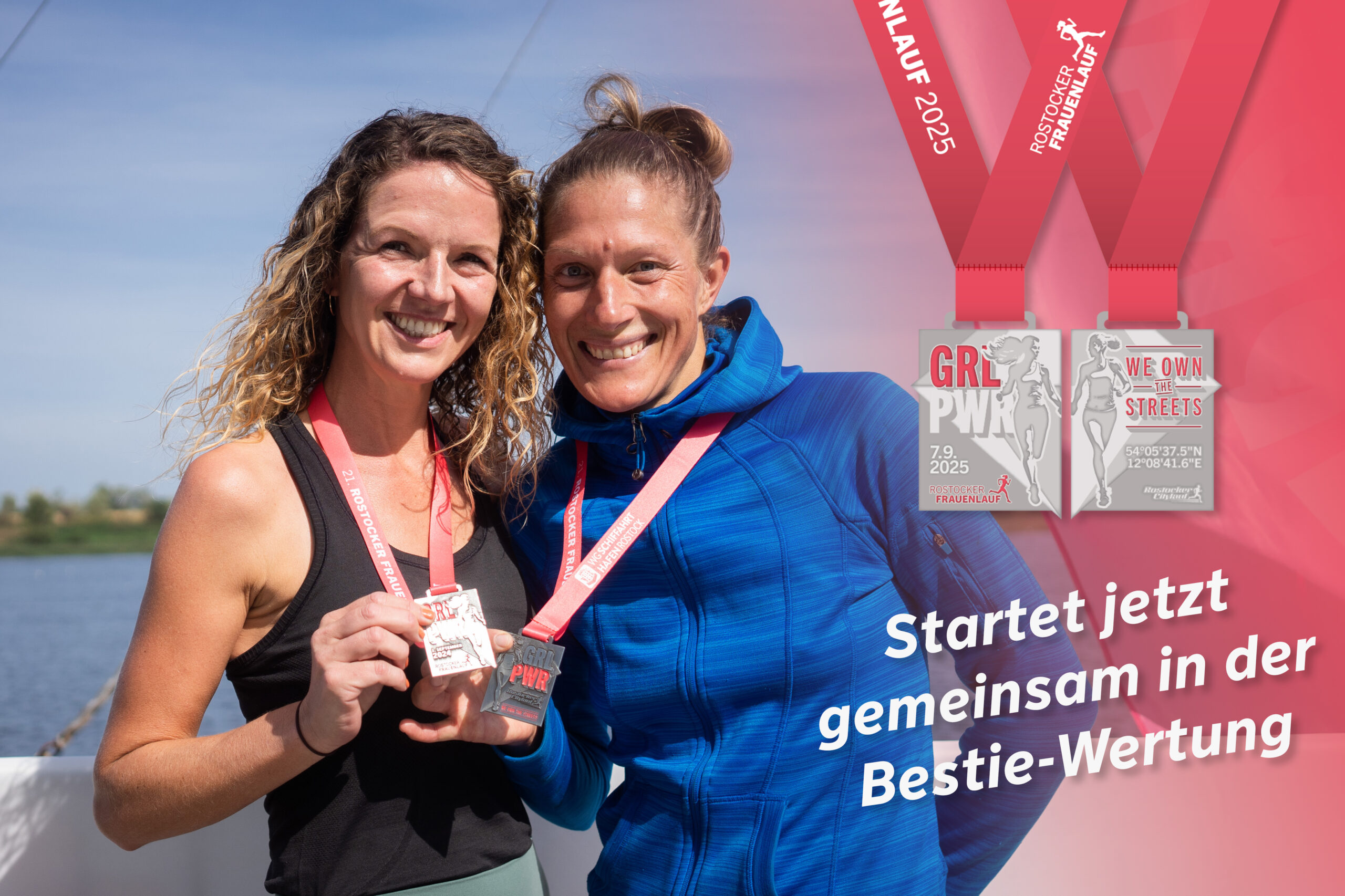 Gemeinsam, Sportlich, Unvergesslich. Rostocker Frauenlauf!