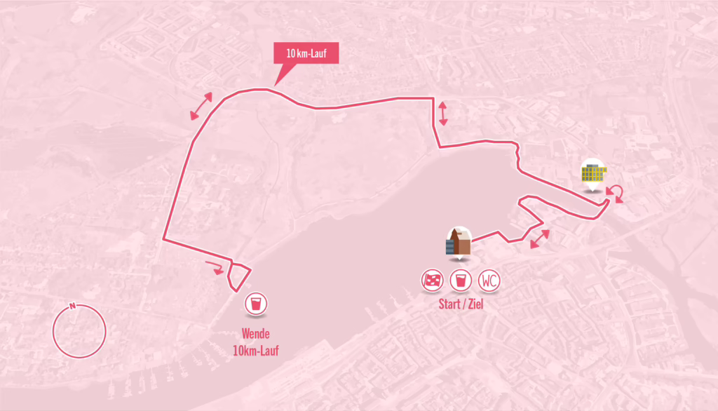10 km Strecke