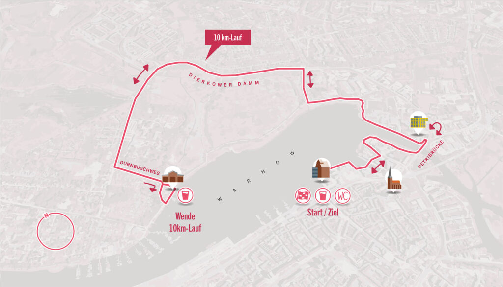 10 ‎km Strecke